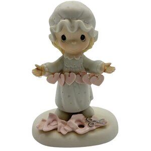 Precious Moments Figurine "You Have Touched So Many Hearts" 1983 #E-2821